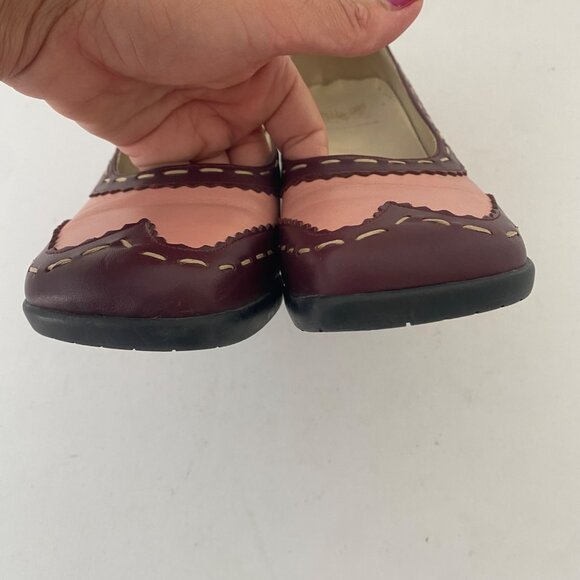 John Fluevog Kristin Heels Shoes Wingtip Brogue - Picture 7 of 10